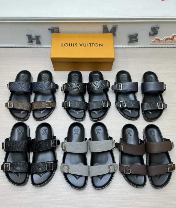 Picture of Louis Vuitton Slippers _SKULVsz38-45mnf03531379